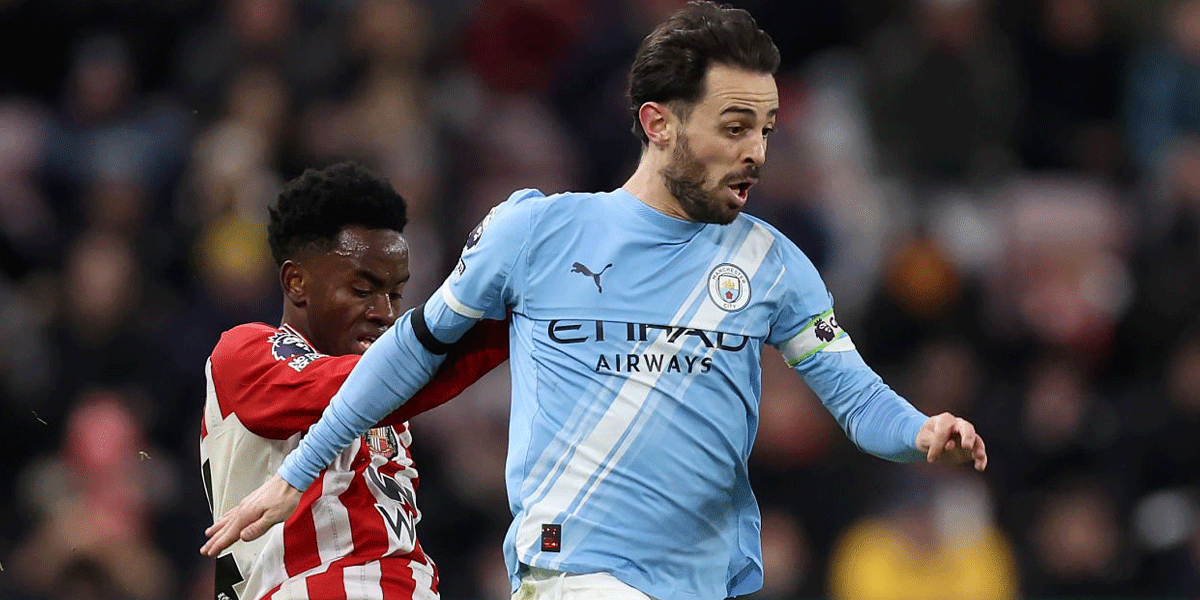 Bernardo Silva Kecewa Hasil Imbang City di Markas Sunderland